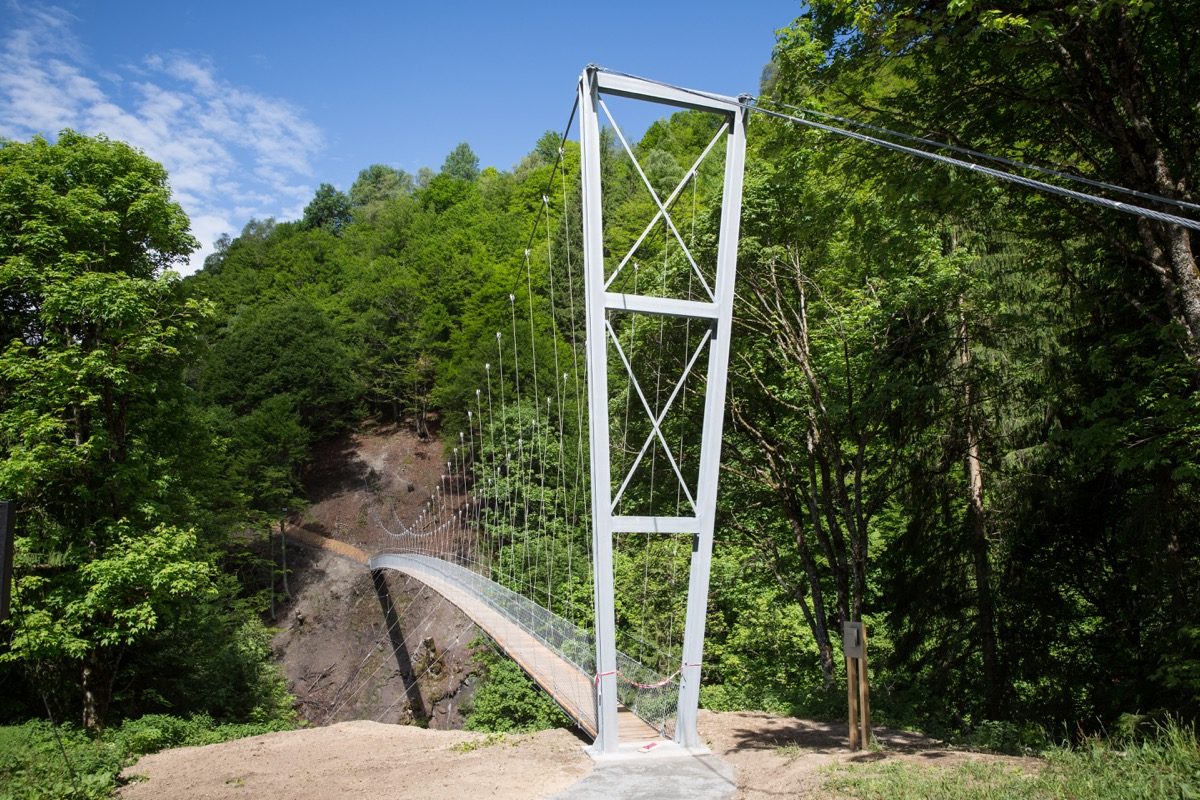 Einweihung Hängebrücke