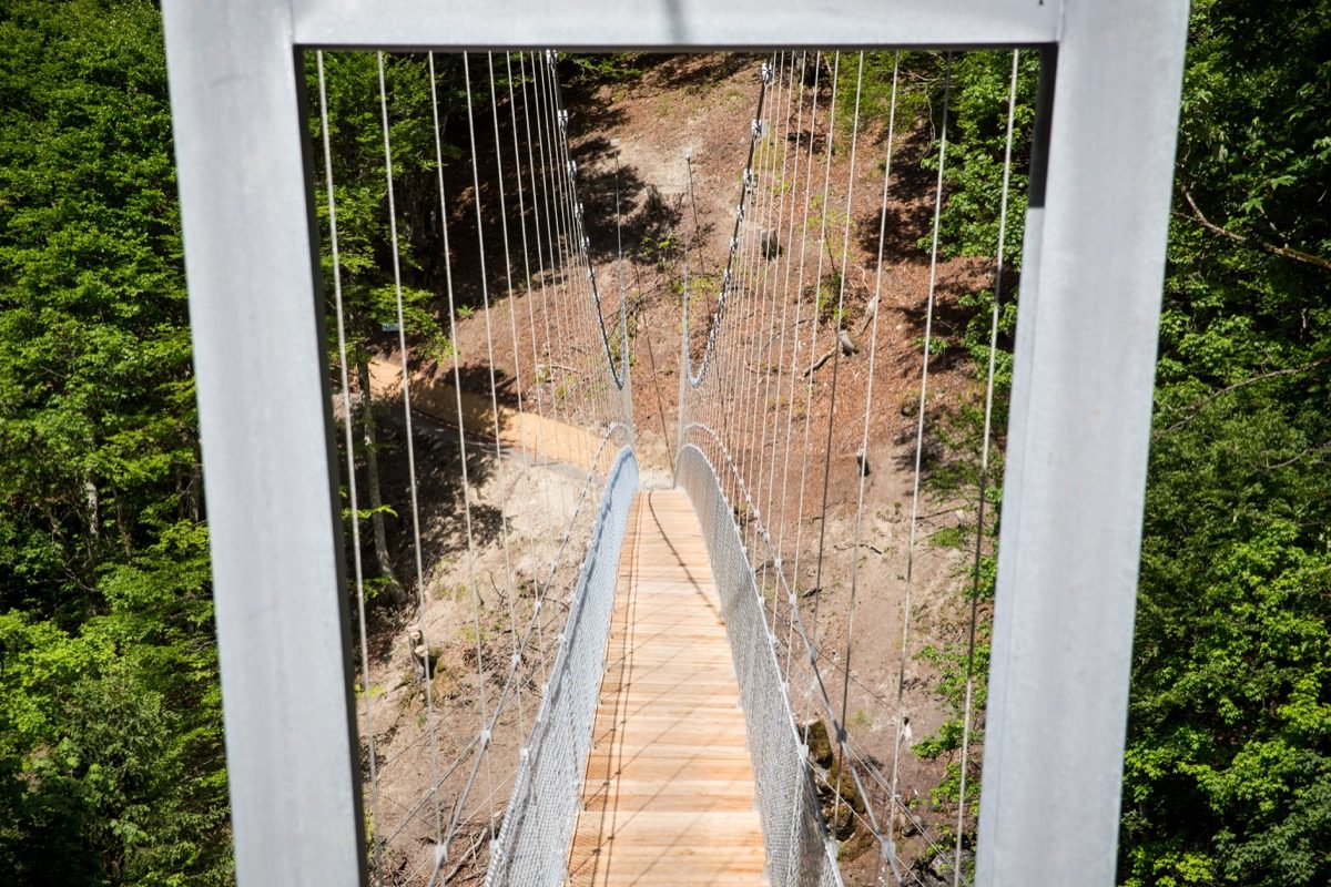 Einweihung Hängebrücke