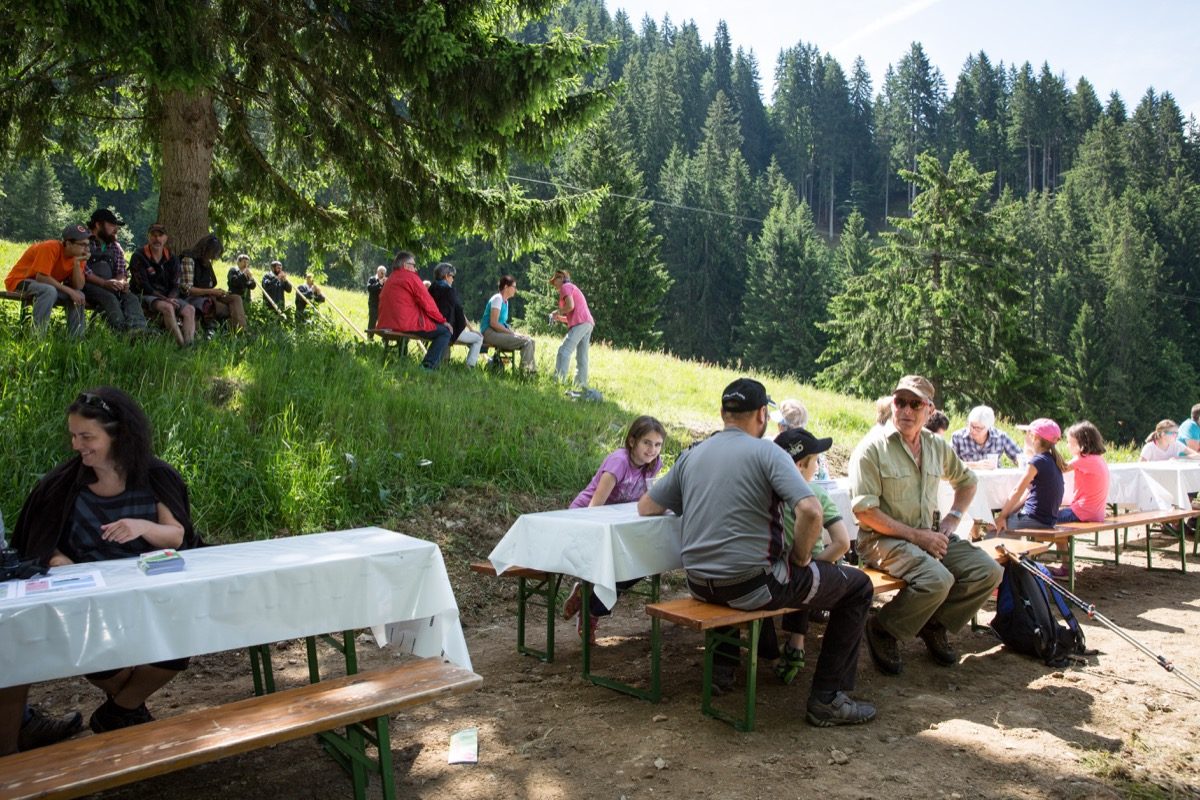 Einweihung Hängebrücke