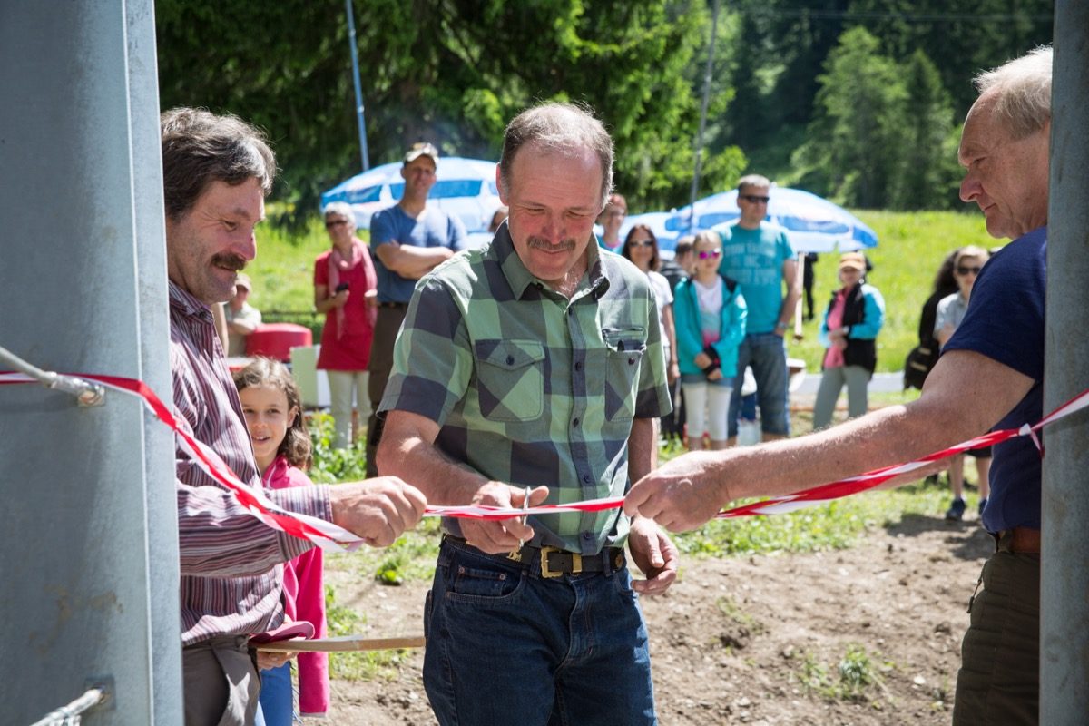 Einweihung Hängebrücke