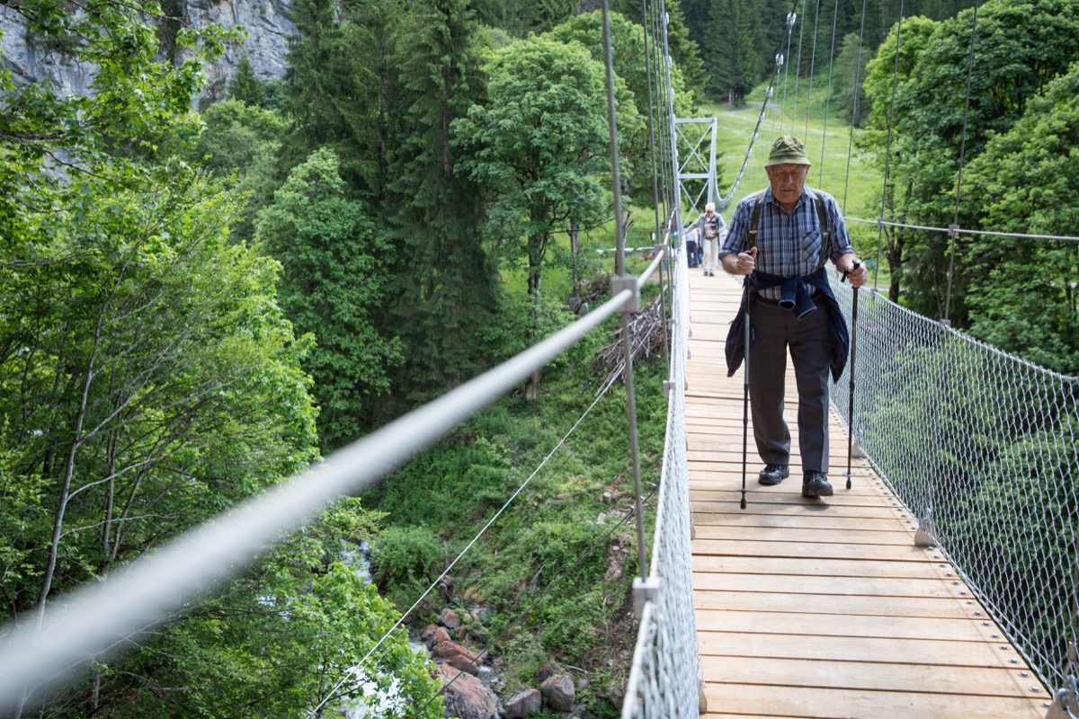 Einweihung Hängebrücke