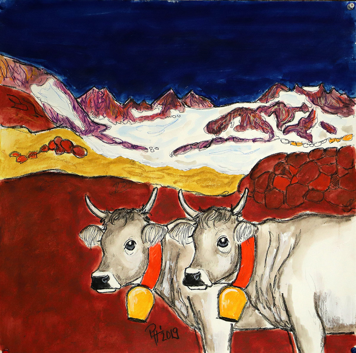 Ausstellung Kulturstall «Rot aber nicht nur»