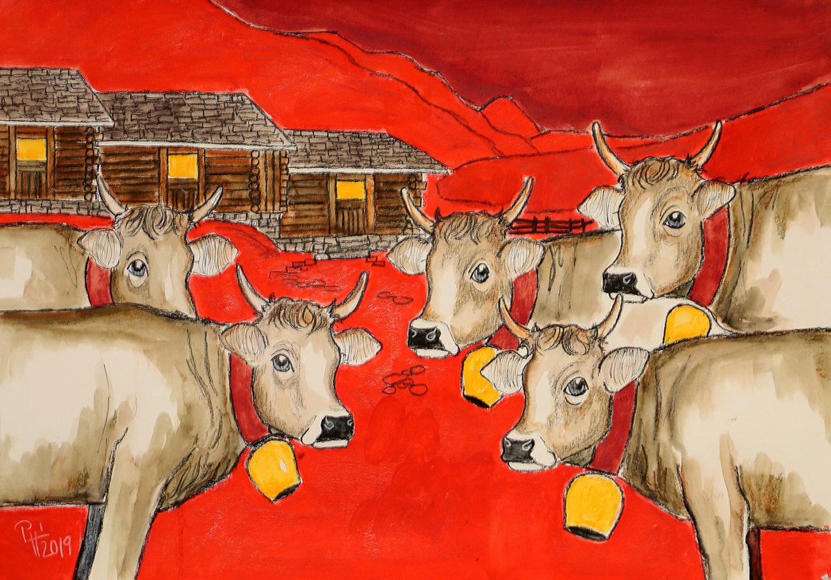 Ausstellung Kulturstall «Rot aber nicht nur»